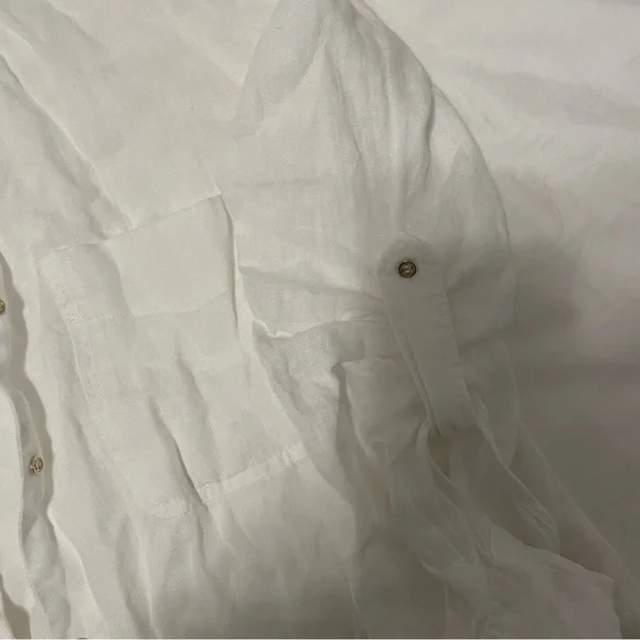 Zara Linen Shirt - Picture 4 of 5